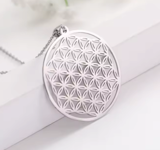 Flower of Life Necklace | "I AM WHOLE"