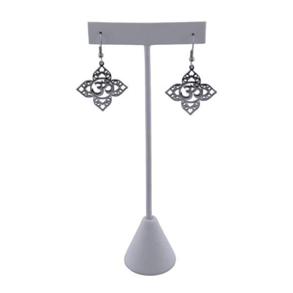 "I AM ALIGNED" Om Earrings