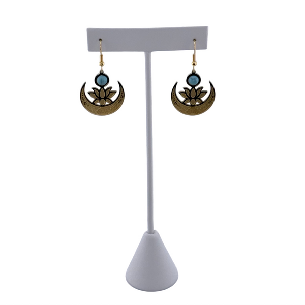 "I AM BLOOMING" Lotus Earrings