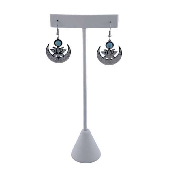 "I AM BLOOMING" Lotus Earrings