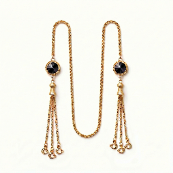 The Siren FaceChain - Black